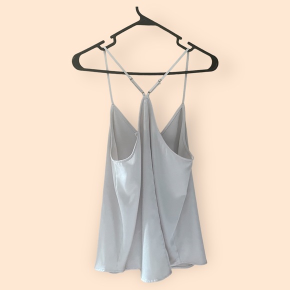 SPANX Ivory Satin Razor Back Cami - M - Picture 6 of 6